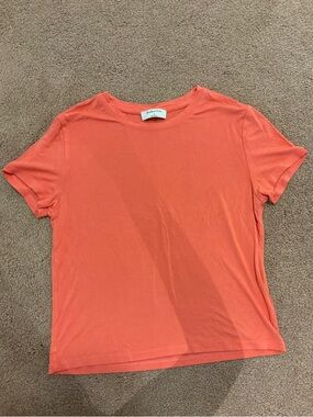 Babaton Coral Short-Sleeve Crew Tee size small